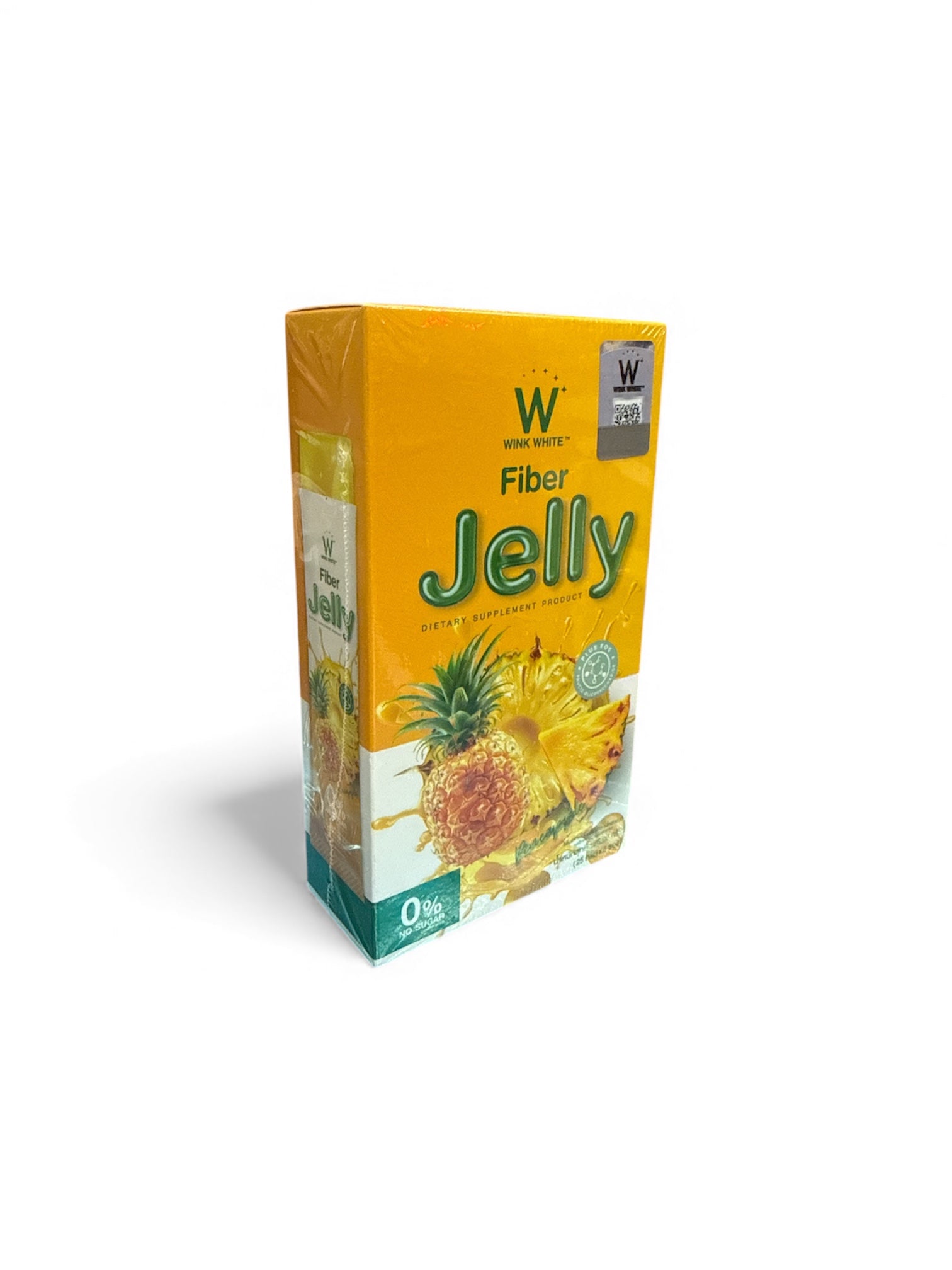 Wink White W Pineapple Fiber Jelly Dietary Supplement Product