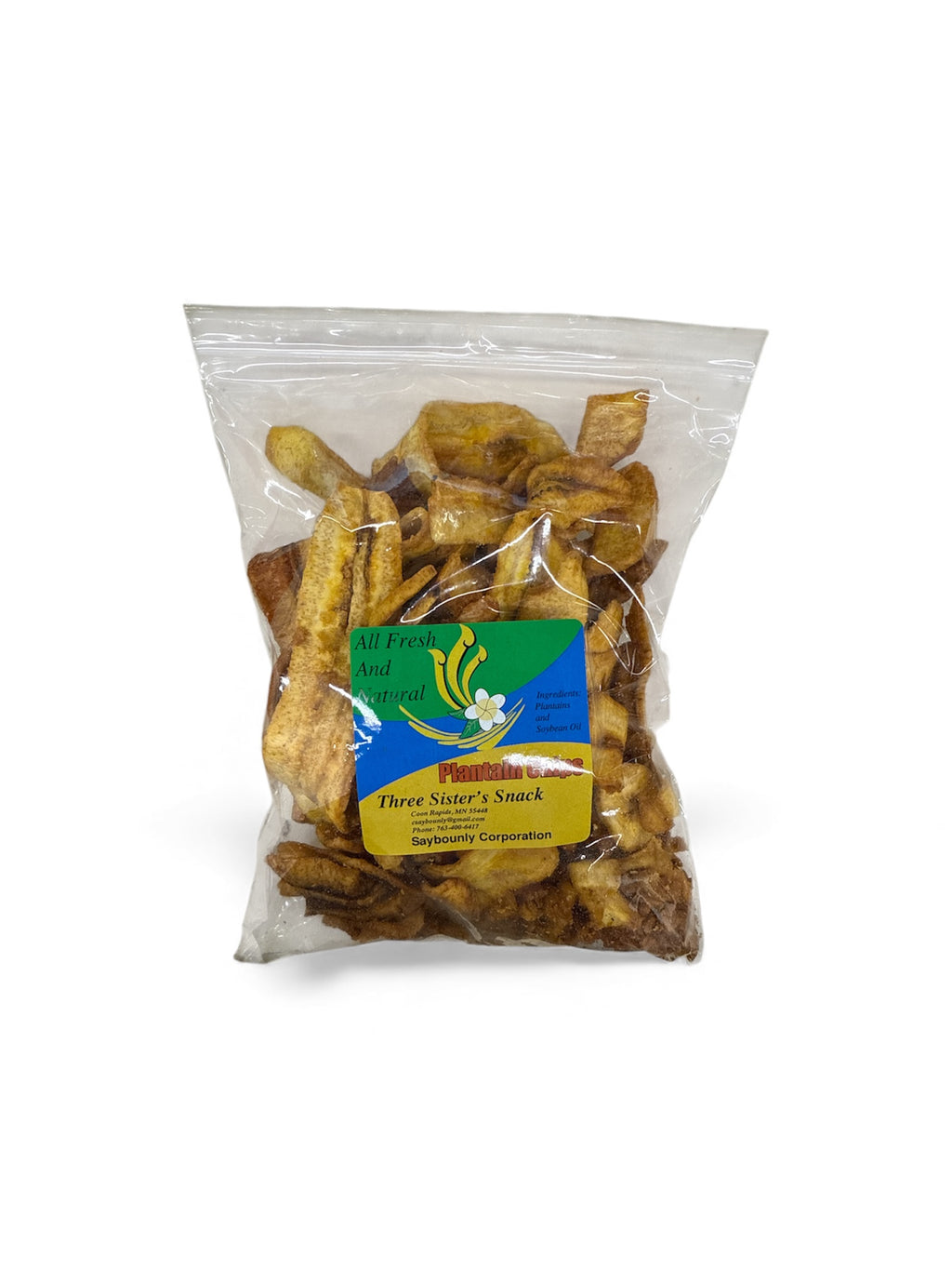 Three Sister’s Snack Plantain Chips