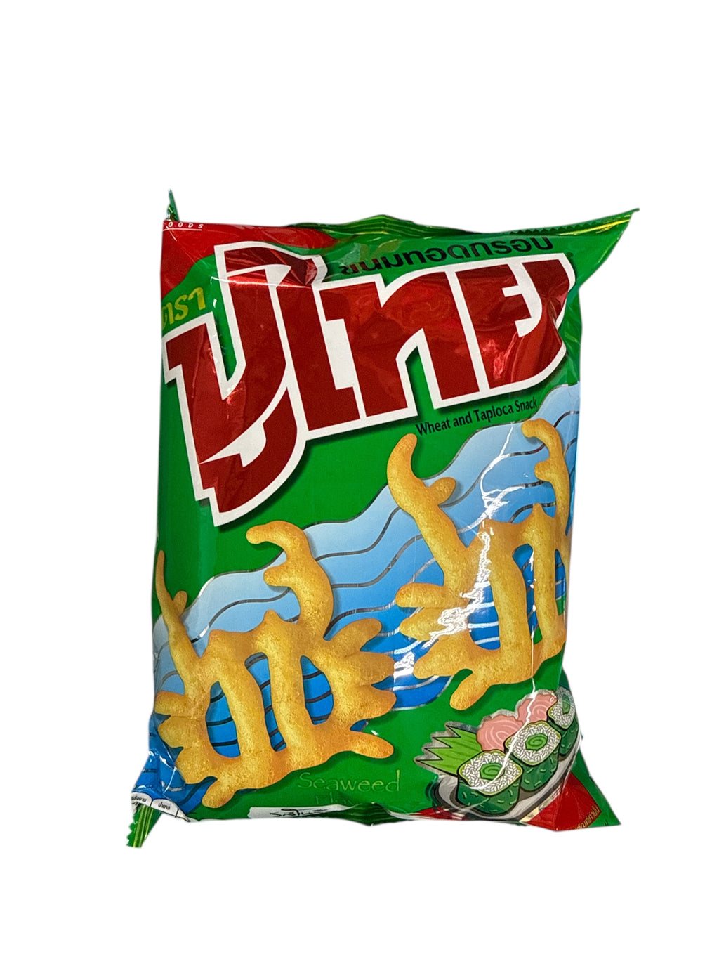 Pu-Thai Wheat and Tapioca Crispy Snack Nori Seaweed