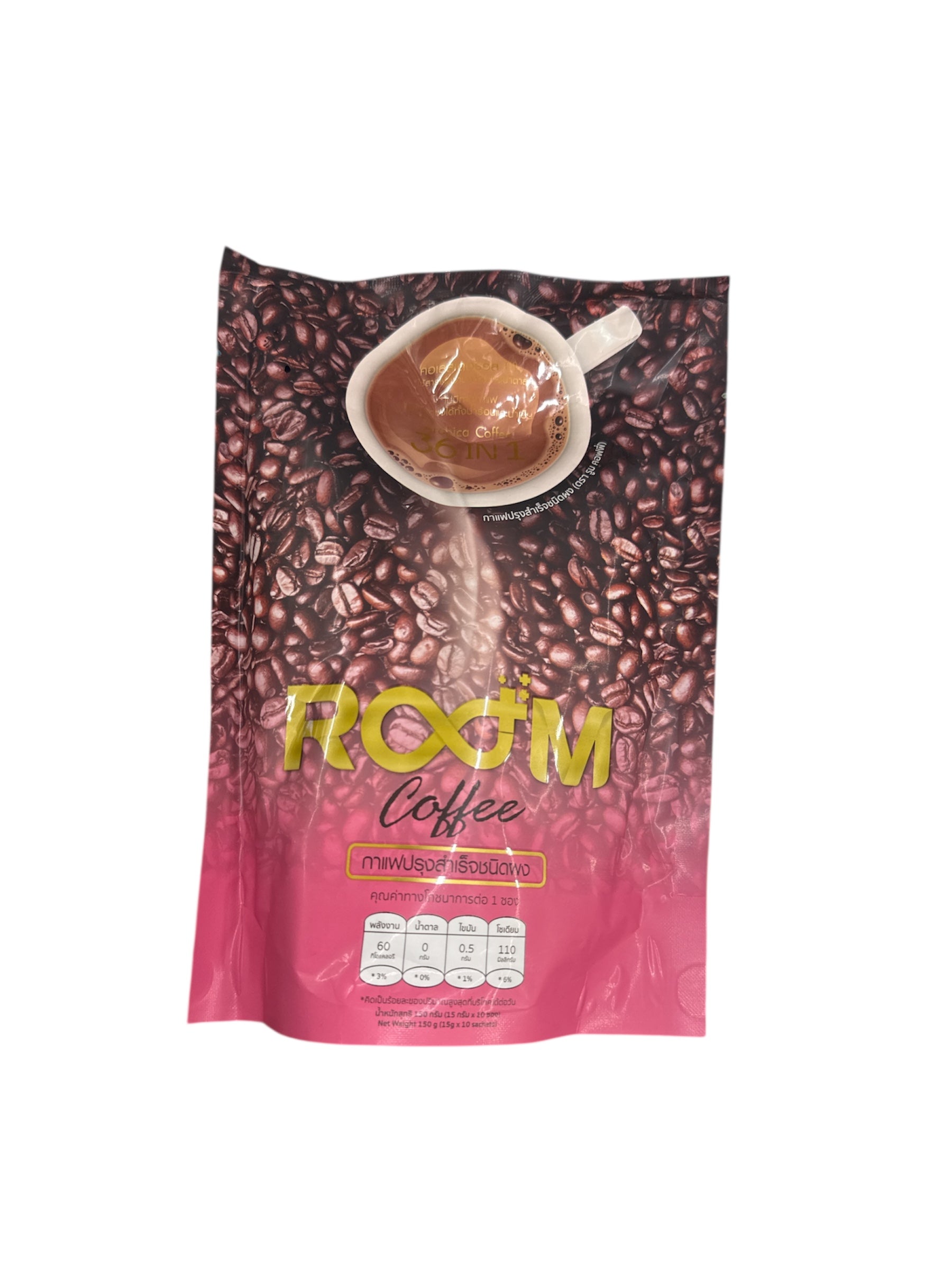 Room Coffee Arabica 36 in 1 Mixed Instant Coffee Powder