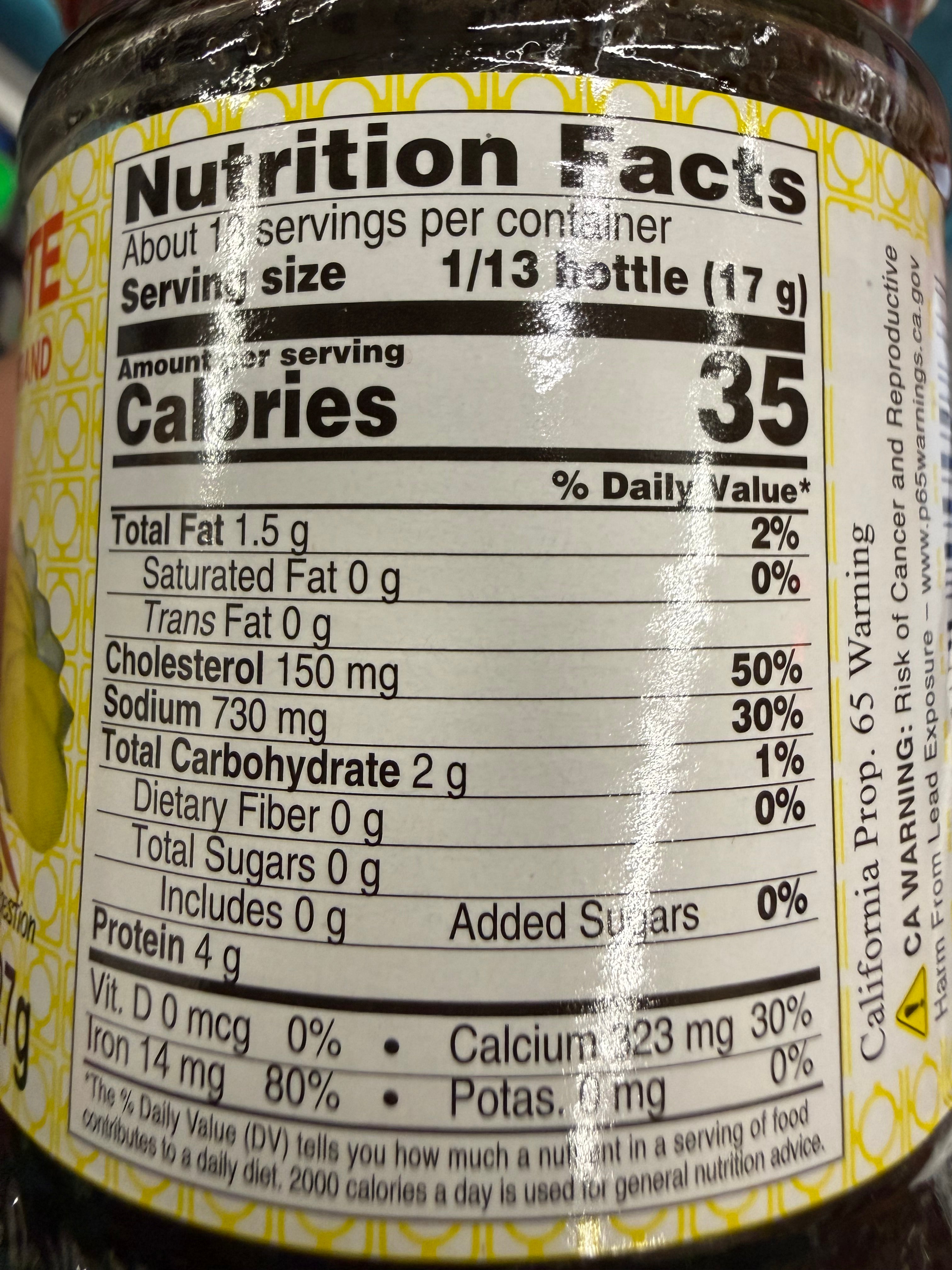 Pantai Crab Paste 8 oz