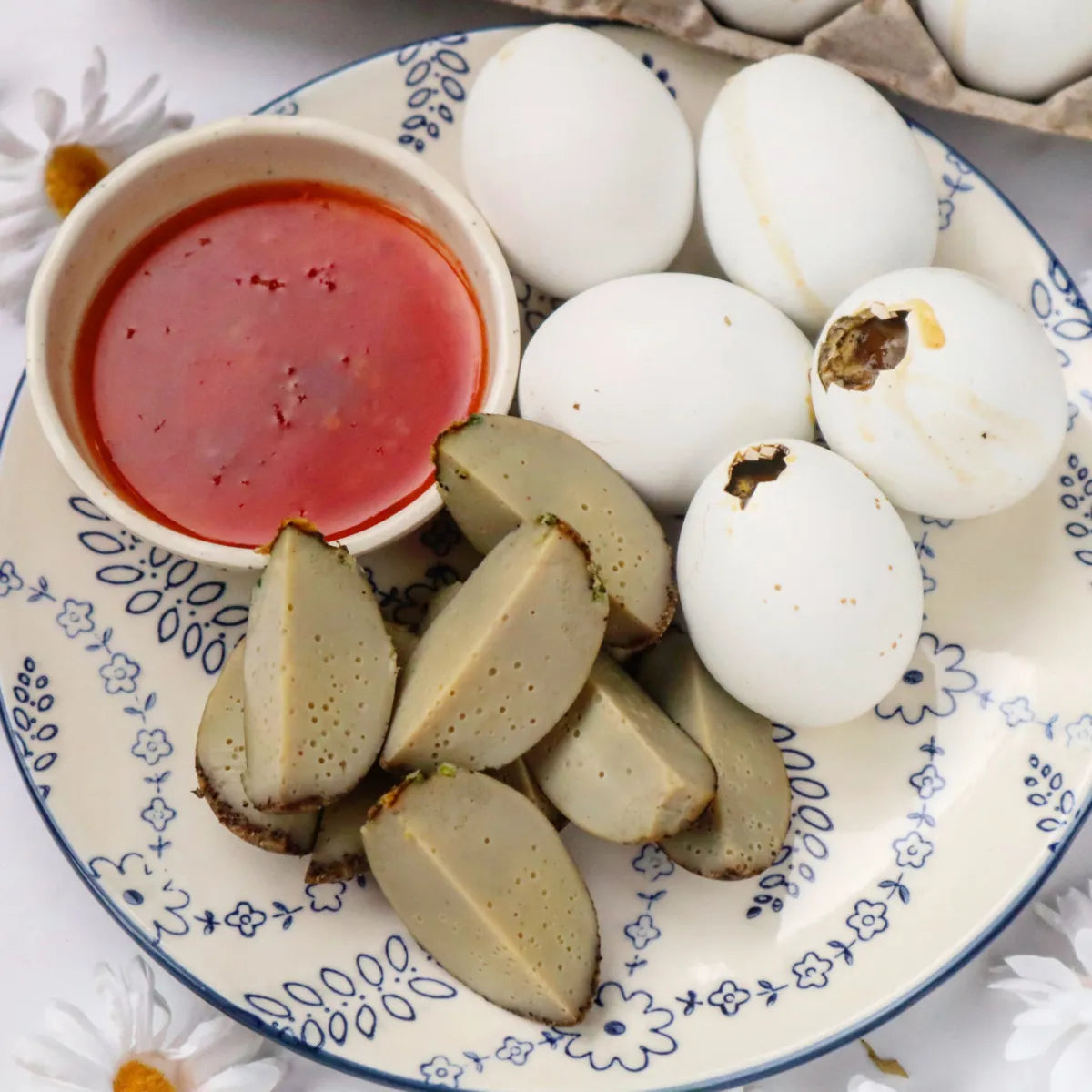 Lao Baked Eggs (Khai Beeng)