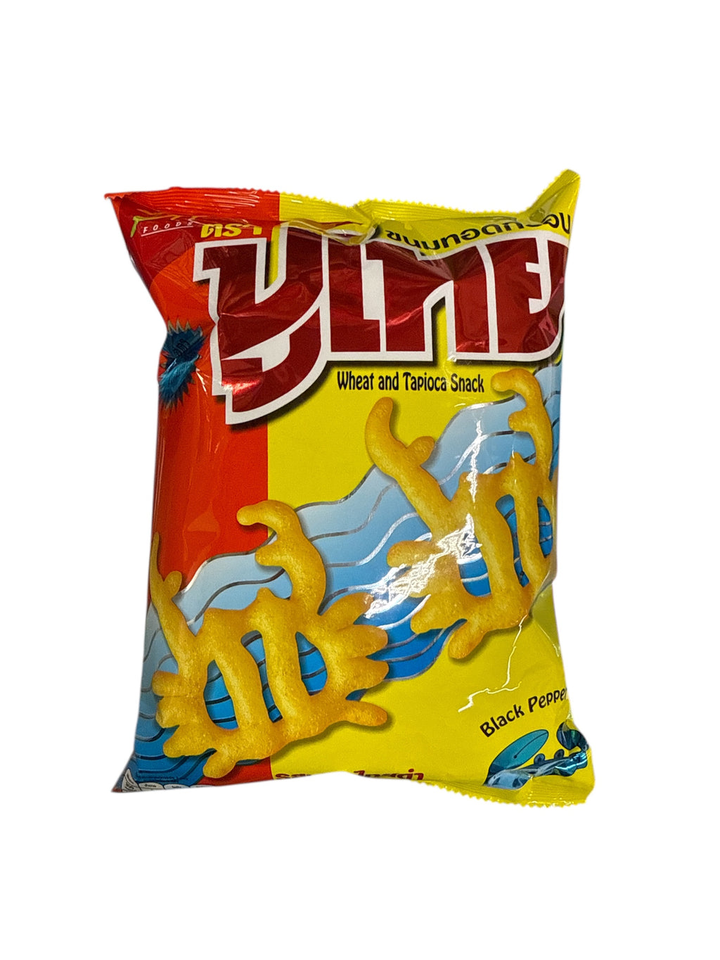 Pu-Thai Crispy Wheat & Tapioca Snack Black Pepper Flavor