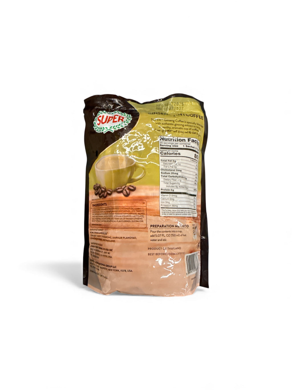 Super Ginseng 3in1 Coffee