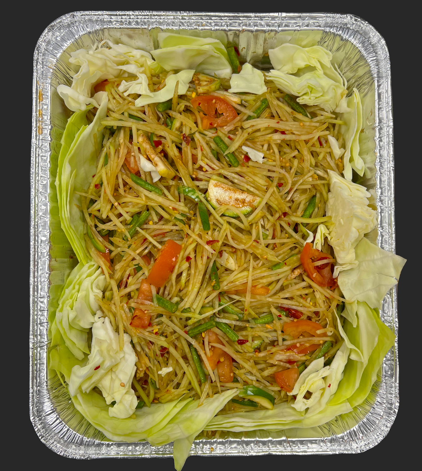 Papaya Salad Tray (Preorder)